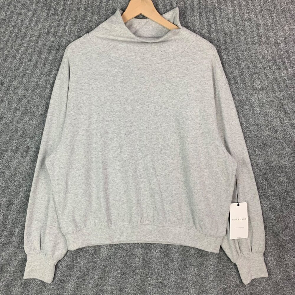 NWT 7Diamonds Generation Ling Sleeves Sweatshirt Funnel‎ Turtle Neck Sweatshirt